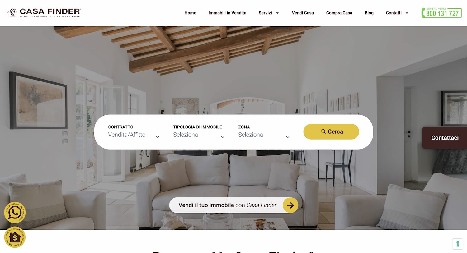 Realizzazione Siti Web E-Commerce 11 casa finder sito web